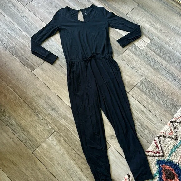 Bobi black jumpsuit - Picture 1 of 4